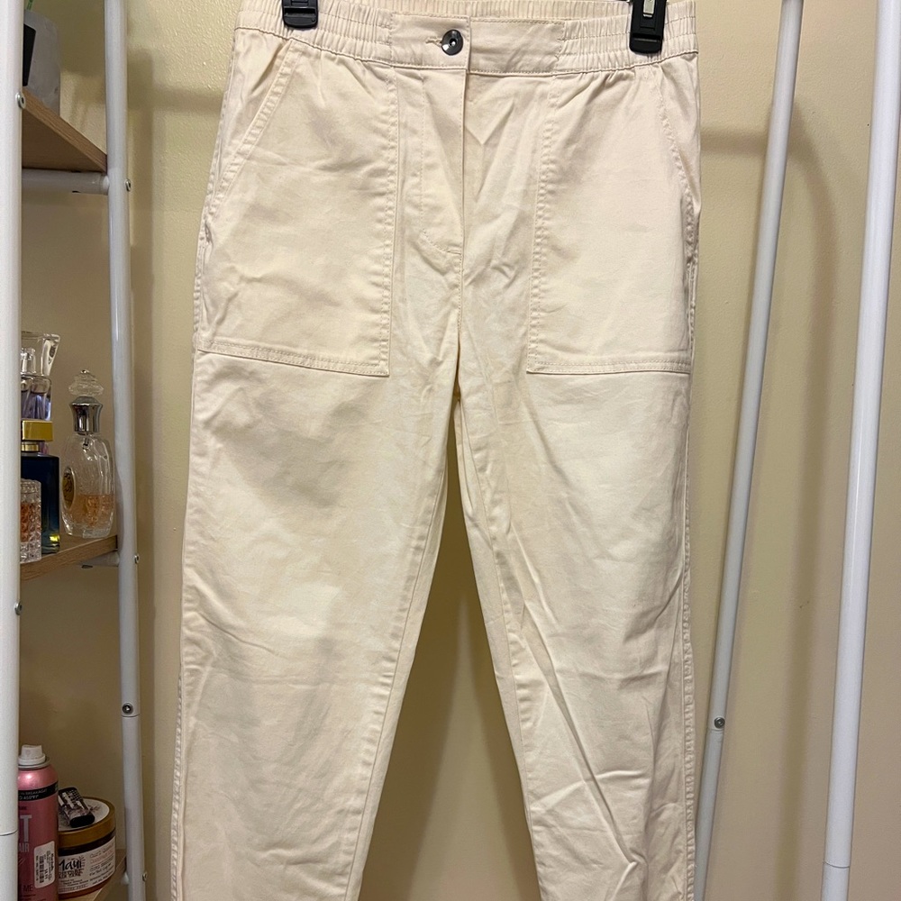 White Joggers